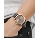 Burberry The City Brown Dial Brown Leather Strap Watch for Men - BU9013 Authentic Buy Shop Now