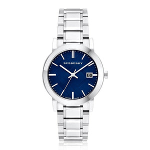 Burberry The City Blue Dial Silver Steel Strap Watch for Men - BU9031 Authentic Buy Shop Now