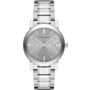 Burberry The City Silver Dial Silver Steel Strap Watch for Women - BU9143 Authentic Buy Shop Now