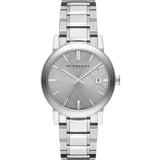 Burberry The City Silver Dial Silver Steel Strap Watch for Women - BU9143 Authentic Buy Shop Now