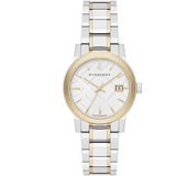 Burberry The City Silver Dial Two Tone Steel Strap Watch for Women - BU9217 Authentic Buy Shop Now