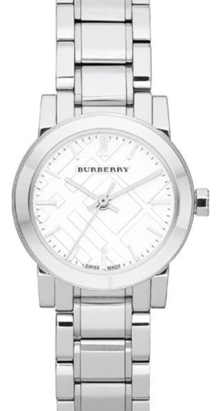 Burberry The City Silver Dial Silver Steel Strap Watch for Women - BU9200 Authentic Buy Shop Now