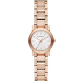 Burberry The City White Dial Rose Gold Steel Strap Watch for Women - BU9104 Authentic Buy Shop Now