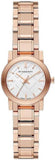 Burberry The City White Dial Rose Gold Steel Strap Watch for Women - BU9204 Authentic Buy Shop Now