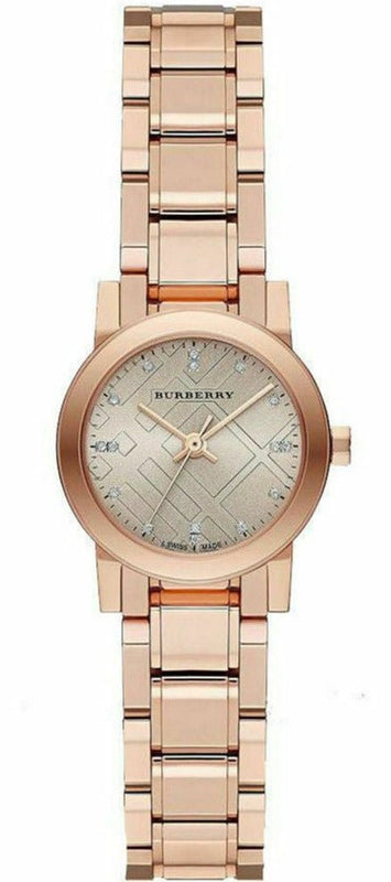 Burberry Heritage Rose Gold Dial Rose Gold Steel Strap Watch for Women - BU9215 Authentic Buy Shop Now