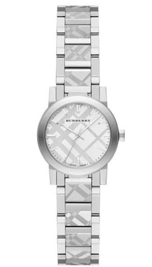 Burberry The City Silver Dial Silver Steel Strap Watch for Women - BU9233 Authentic Buy Shop Now