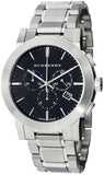 Burberry The City Black Dial Silver Steel Strap Watch for Men - BU9351 Authentic Buy Shop Now