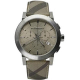 Burberry The City Smoked Brown Dial Brown Leather Strap Watch for Men - BU9361 Authentic Buy Shop Now