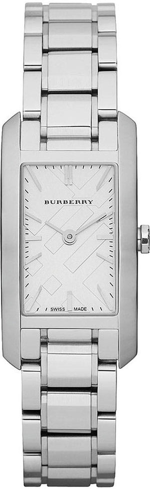 Burberry Heritage Silver Dial Silver Steel Strap Watch For Women - BU9500 Authentic Buy Shop Now