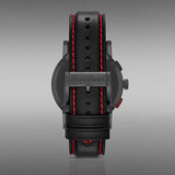 Burberry City Chronograph Black Dial Black Leather Strap Watch for Men - BU9803 Authentic Buy Shop Now
