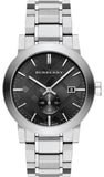 Burberry The City Black Dial Silver Steel Strap Watch for Men - BU9901 Authentic Buy Shop Now