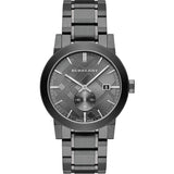 Burberry The City Black Dial Black Steel Strap Watch for Men - BU9902 Authentic Buy Shop Now