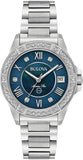 Bulova Marine Star Blue Dial Silver Steel Strap Watch for Women - 96R215 Authentic Buy Shop Now