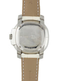 Burberry The Britain Diamonds Mother of Pearl Dial White Leather Strap Watch for Women - BBY1800 Authentic Buy Shop Now
