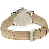 Burberry The City Beige Dial Beige Leather Strap Watch for Women - BU9207 Authentic Buy Shop Now