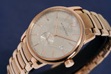 Burberry The Classic Rose Gold Dial Rose Gold Steel Strap Watch for Men - BU10013 Authentic Buy Shop Now