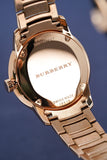 Burberry The Classic Rose Gold Dial Rose Gold Steel Strap Watch for Men - BU10013 Authentic Buy Shop Now
