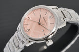 Burberry The Classic Pink Dial Silver Steel Strap Watch for Women - BU10111 Authentic Buy Shop Now