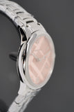 Burberry The Classic Pink Dial Silver Steel Strap Watch for Women - BU10111 Authentic Buy Shop Now