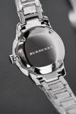 Burberry The Classic Pink Dial Silver Steel Strap Watch for Women - BU10111 Authentic Buy Shop Now