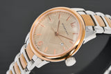 Burberry The Classic Rose Gold Dial Two Tone Steel Strap Watch for Women - BU10117 Authentic Buy Shop Now