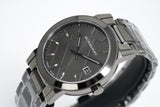 Burberry The City Grey Dial Gunmetal Steel Strap Watch for Men - BU9007 Authentic Buy Shop Now
