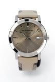 Burberry The City Beige Dial Tan Leather Strap Watch for Women - BU9021 Authentic Buy Shop Now