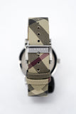 Burberry The City Nova Beige Dial Grey Leather Strap Watch for Women - BU9023 Authentic Buy Shop Now