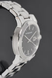Burberry The City Black Dial Silver Steel Strap Watch for Women - BU9101 Authentic Buy Shop Now