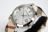 Burberry The City White Dial Brown Leather Strap Watch for Women - BU9113 Authentic Buy Shop Now