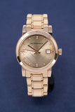 Burberry The City Diamonds Rose Gold Dial Rose Gold Steel Strap Watch for Women - BU9126 Authentic Buy Shop Now