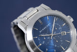 Burberry The City Blue Dial Silver Steel Strap Watch for Men - BU9363 Authentic Buy Shop Now