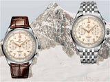 Breitling Premier B01 Chronograph 42 White Dial Brown Leather Strap Watch for Men - AB0145211G1P1 Authentic Buy Shop Now