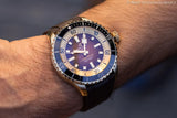 Breitling Superocean Automatic 42mm 18K Red Gold & Black Dial Black Rubber Strap Watch for Men - U17375211B1S1 Authentic Buy Shop Now