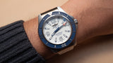 Breitling Superocean II Automatic 42mm White Dial Blue Rubber Strap Watch for Men - A17366D81A1S2 Authentic Buy Shop Now