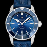 Breitling Superocean Heritage B20 Automatic 46 Blue Dial Blue Mesh Bracelet Watch for Men - AB2020161C1S1 Authentic Buy Shop Now
