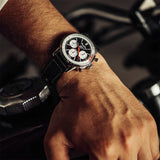 Breitling Top Time B01 Deus Black Dial Black Leather Strap Watch for Men - AB01765A1B1X1 Authentic Buy Shop Now