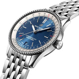 Breitling Navitimer Automatic 38mm Stainless Steel Blue Dial Mens Watch - A17325211C1A1 Authentic Buy Shop Now