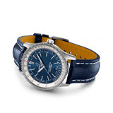Breitling Navitimer 1 Automatic 41mm Blue Dial Blue Leather Strap Mens Watch - A17326211C1P4 Authentic Buy Shop Now