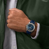 Breitling Navitimer 1 Automatic 41mm Blue Dial Blue Leather Strap Mens Watch - A17326211C1P4 Authentic Buy Shop Now