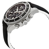 Breitling Superocean Chronograph II 44mm Automatic Black Dial Black Leather Strap Mens Watch - A1334102/BA84 Authentic Buy Shop Now