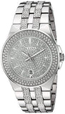 Bulova Crystal Pave Silver Dial Silver Steel Strap Watch for Men - 96B235 Authentic Buy Shop Now