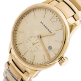Burberry The Classic Gold Dial Gold Steel Strap Watch for Men - BU10006 Authentic Buy Shop Now