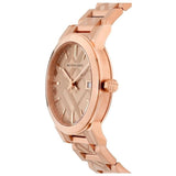 Burberry The City Rose Gold Dial Rose Gold Steel Strap Watch for Women - BU9039 Authentic Buy Shop Now