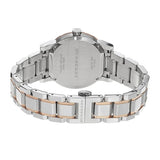 Burberry The City Silver Dial Two Tone Steel Strap Watch for Women - BU9205 Authentic Buy Shop Now