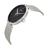 Calvin Klein High Noon Black Dial Silver Mesh Bracelet Watch for Men - K8M21121 Authentic Buy Shop Now