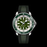 Breitling Superocean Automatic 44 Green Dial Green Rubber Strap Watch for Men - A17376A31L1S1 Authentic Buy Shop Now