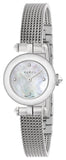 Gucci Diamantissima Diamonds Mother of Pearl Dial Silver Mesh Bracelet Watch for Women - YA141512 Authentic Buy Shop Now