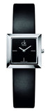 Calvin Klein Mark Black Dial Black Leather Strap Watch for Women - K3R231C1 Authentic Buy Shop Now
