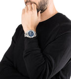 Tag Heuer Aquaracer Caliber 16 Automatic Chronograph Blue Dial Silver Steel Strap Watch for Men - CAY2112.BA0927 Authentic Buy Shop Now